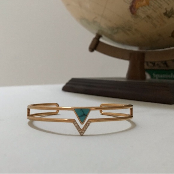 Fossil Jewelry - Fossil Rose Gold Open Cuff Bracelet